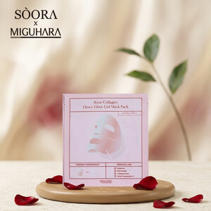 Rose Collagen Dewy Glow Gel Mask Pack (5pcs)